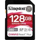 Карта пам\'яті Kingston 128GB SDXC class 10 UHS-II U3 Canvas React Plus (SDR2V6/128GB)