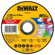 Круг відрізний DeWALT MULTI-MATERIAL, 125x1x22,23мм (DT20595)
