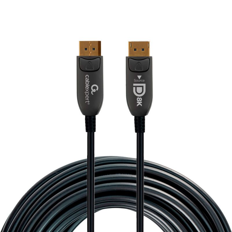 Кабель мультимедийный DisplayPort M to DisplayPort M 30.0m V1.4 8K60Hz/4K120Hz AOC Cablexpert (CC-DP8K-AOC-30M)
