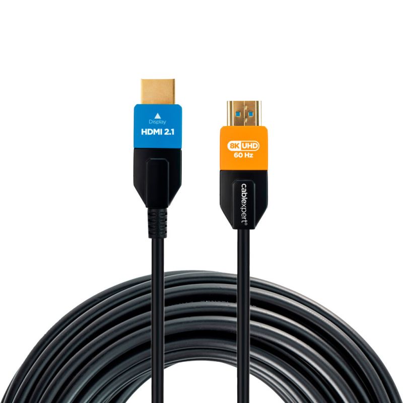 Кабель мультимедийный HDMI M to HDMI M 30.0m V2.1 8K60Hz/4K120Hz AOC Cablexpert (CC-HDMI8K-AOC-30M)