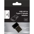 Переходник USB-A Male to USB-C Female USB2.0 Cablexpert (A-USB2-AMCF-02)