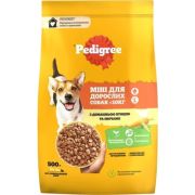 Сухий корм для собак Pedigree для малих порід з птицею та овочами 500 г (5998749143360)
