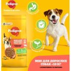 Сухий корм для собак Pedigree для малих порід з яловичиною та овочами 12 кг (5998749120910)