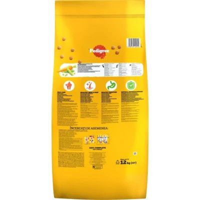 Сухой корм для собак Pedigree для малых пород с говядиной и овощами 12 кг (5998749120910)