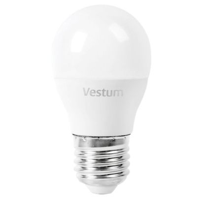 Лампочка Vestum G45 8W 3000K 220V E27 (1-VS-1210)