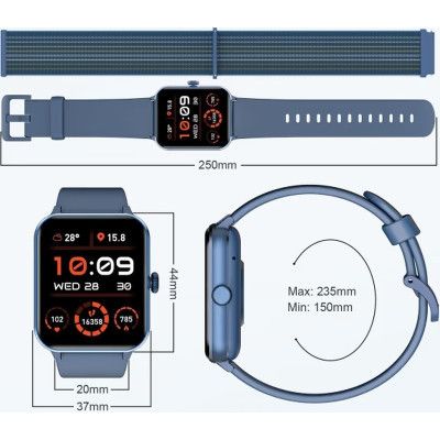 Смарт-часы Blackview R50 Blue (6931548317548)
