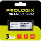 Модуль пам\'яті для ноутбука SoDIMM DDR4 16GB 3200 MHz Prologix (PRO16GB3200D4S)
