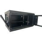 Шкаф настенный GEAR 12U 19'' 530x400x600 мм, + полка 19", black (GWMSN-12U)