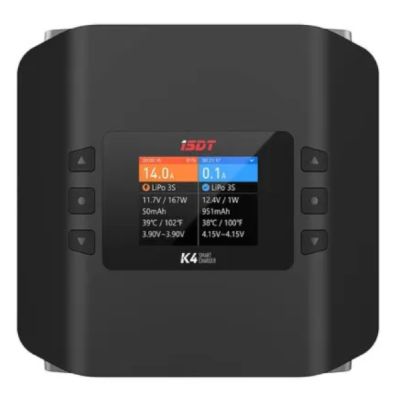 Зарядний пристрій для дрона iSDT K4 AC 400W DC 600Wx2 (HP0015.K4)