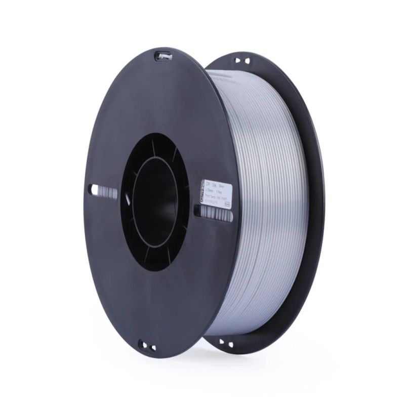 Пластик для 3D-принтера Creality PLA silky shine 1кг, 1.75мм, silver (3301120007)