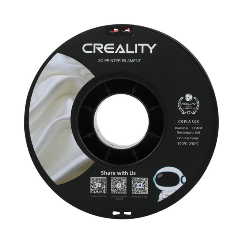 Пластик для 3D-принтера Creality PLA silky shine 1кг, 1.75мм, red gold (3301120009)
