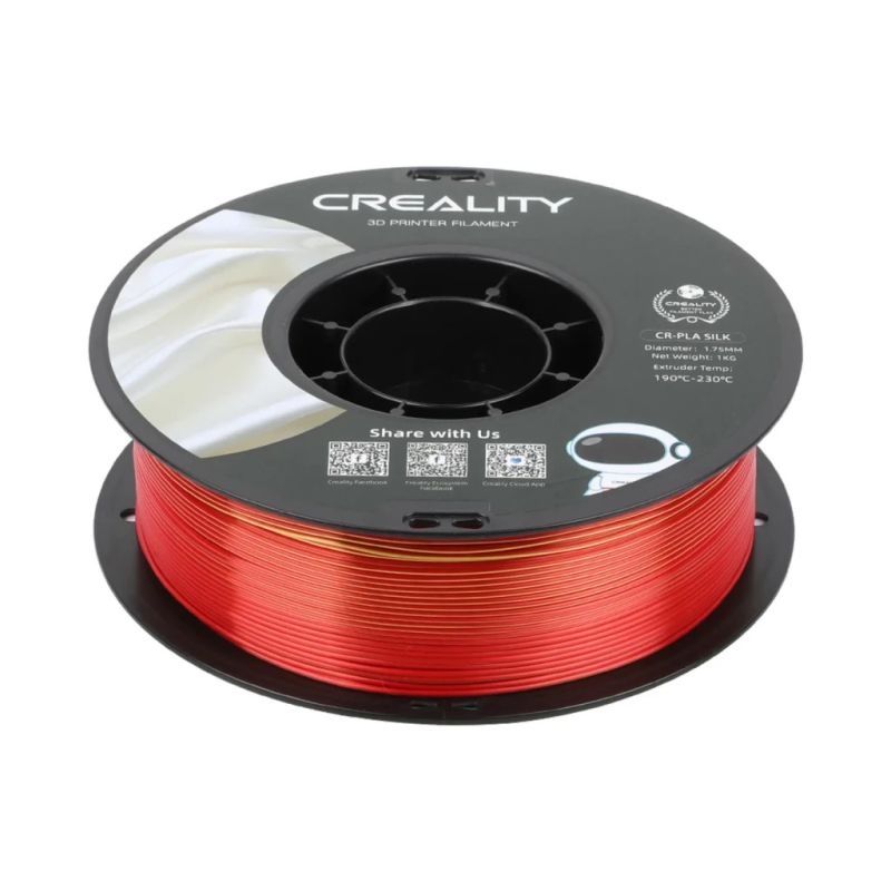 Пластик для 3D-принтера Creality PLA silky shine 1кг, 1.75мм, red gold (3301120009)