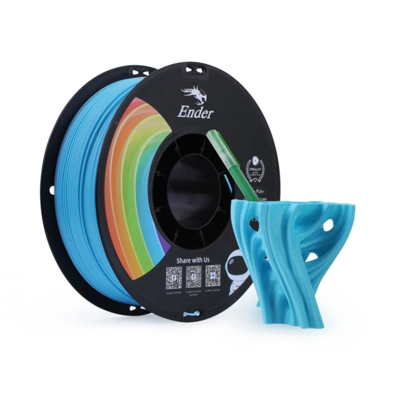 Пластик для 3D-принтера Creality PLA+ 1кг, 1.75мм, blue (3301010310)