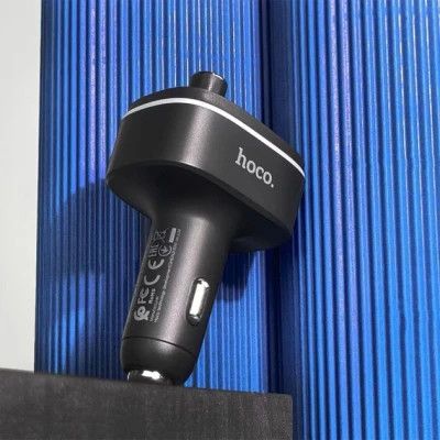 FM модулятор HOCO (E62, Black, Box)