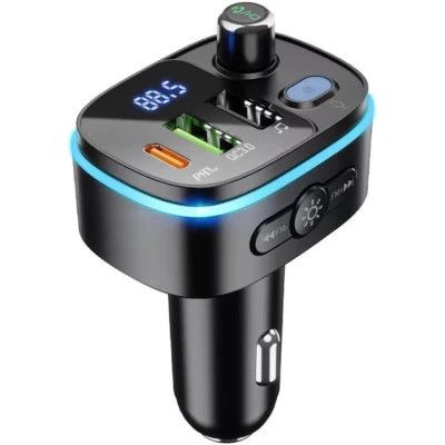 FM модулятор HOCO (E62, Black, Box)