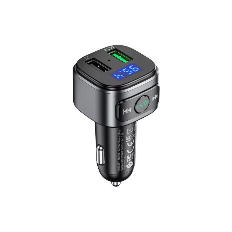 FM модулятор HOCO (E67, Black, Box)