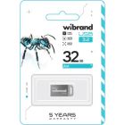 USB флеш накопитель Wibrand 32GB Ant Silver USB 3.2 Gen 1 (USB 3.0) (WI3.2/AN32M4S)