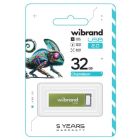 USB флеш накопичувач Wibrand 32GB Chameleon Green USB 2.0 (WI2.0/CH32U6LG)
