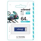 USB флеш накопитель Wibrand 64GB Chameleon Blue USB 2.0 (WI2.0/CH64U6U)