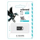 USB флеш накопичувач Wibrand 16GB Hawk Black USB 2.0 (WI2.0/HA16M1B)