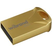 USB флеш накопитель Wibrand 32GB Hawk Gold USB 2.0 (WI2.0/HA32M1G)