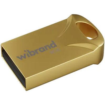 USB флеш накопитель Wibrand 8GB Hawk Gold USB 2.0 (WI2.0/HA8M1G)