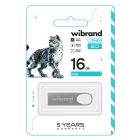 USB флеш накопитель Wibrand 16GB Irbis Silver USB 2.0 (WI2.0/IR16U3S)