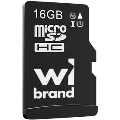 Карта пам\'яті Wibrand 16GB microSD class 10 UHS-I (WICDHU1/16GB)