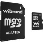 Карта пам\'яті Wibrand 16GB microSD class 10 UHS-I (WICDHU1/16GB-A)