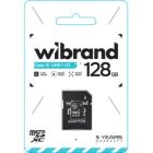 Карта памяти Wibrand 128GB microSD class 10 UHS-I U3 (WICDHU3/128GB-A)