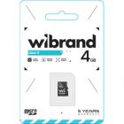 Карта памяти Wibrand 4GB mictoSD class 4 (WICDC4/4GB)