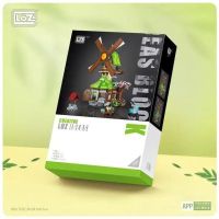 Конструктор LOZ mini Будинок із вітряним млином без фігурок (1050)