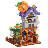 Конструктор LOZ mini Тыквенный домик без фигурок (1249)