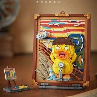 Конструктор LOZ mini Об\'ємна картина Крик Мунка без фігурок (1288)