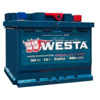 Акумулятор автомобільний Westa (6CT-50 А (0)