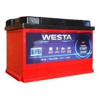 Акумулятор автомобільний Westa (6CT-78 А RED EFB)