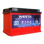 Аккумулятор автомобильный Westa (6CT-78 А RED EFB)