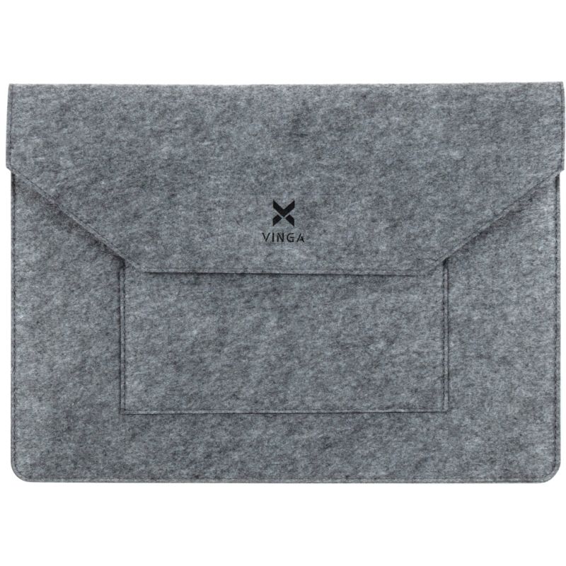 Чехол для ноутбука Vinga 15.6" NSF150 Envelope Gray (NSF150EGY)