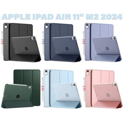 Чехол для планшета BeCover Tri Fold Hard Apple iPad Air 11" M2/M3 (2024/2025) Dark Green (711414)