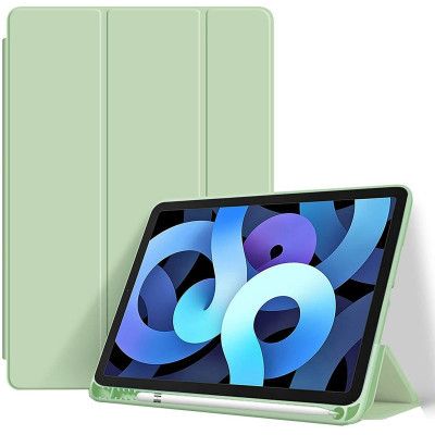 Чохол до планшета BeCover Tri Fold Hard TPU Apple iPad Air (4/5) 2020/2022 10.9" Green (711107)