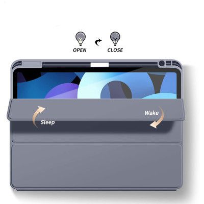 Чехол для планшета BeCover Tri Fold Hard TPU Apple iPad Air 11" M2/M3 (2024/2025) Purple (711404)