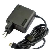 Блок живлення до ноутбуку Lenovo 65W роз\'єм USB type-C (ADLX65ULGE2A / A40389)