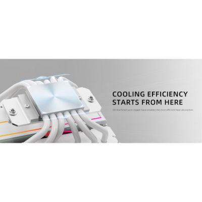 Кулер до процесора ID-Cooling Frozn A620 ARGB White (FROZN A620 ARGB White)