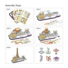 Пазл Cubic Fun City line Paris (MC254h)