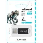 USB флеш накопитель Wibrand 4GB Cougar BlackUSB 2.0 (WI2.0/CU4P1B)