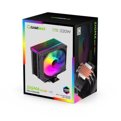 Кулер для процессора Gamemax (Sigma 550 Infinity BK)