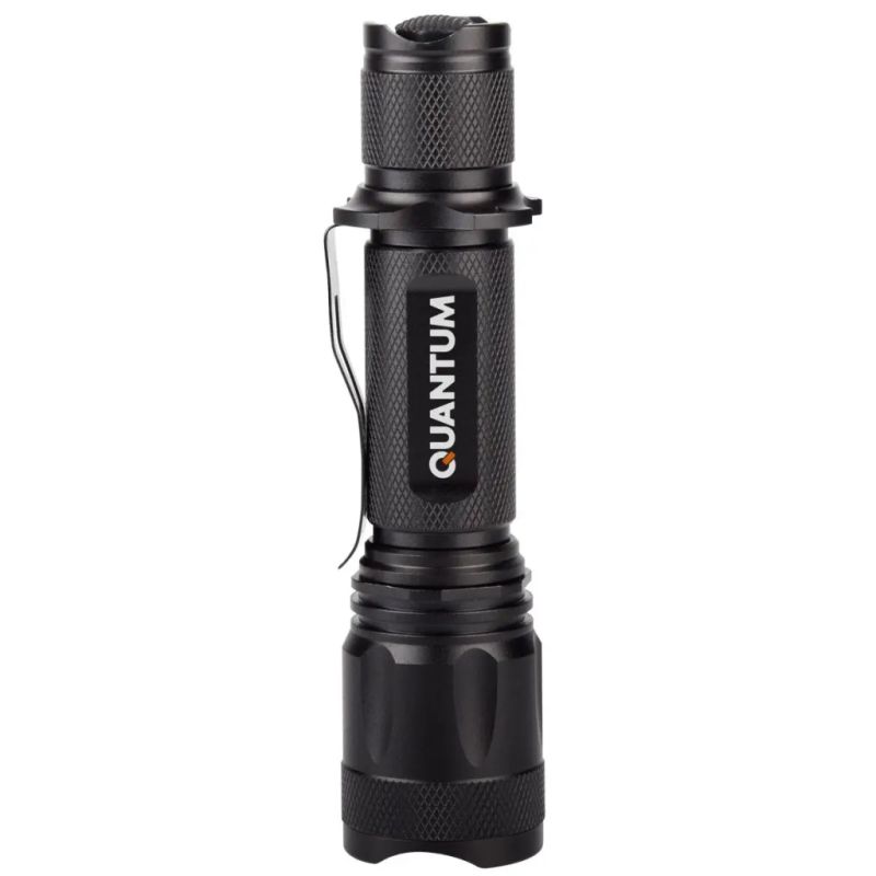 Ліхтар Quantum Techno 10W LED з USB + Li-ion18650/2600mAh box (QM-FL1010-18650/2600-CB)