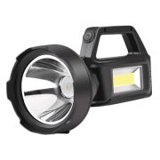 Ліхтар Quantum Tracker 3W LED+COB з функцією Power Bank (QM-FL1063)