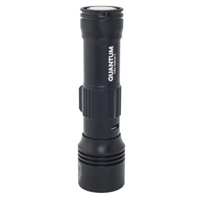 Фонарь Quantum Adept 10W LED zoom +COB з USB+ Li-ion18650/2600mAh (QM-FL1031-18650/2600)