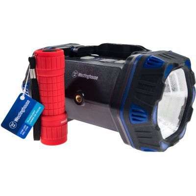 Фонарь Westinghouse 8W LED COB WF217 з USB з функ Power Bank + подарунок WF 87-3R03PD16 red (WF217-CB-PR1)